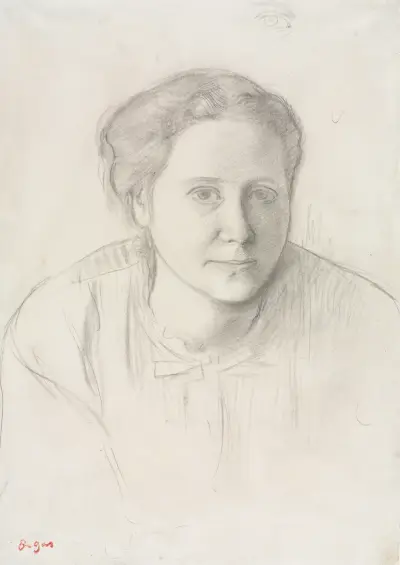 Victoria Dubourg, 1866 av Edgar Degas