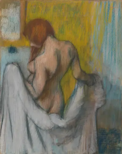 Woman with a Towel av Edgar Degas