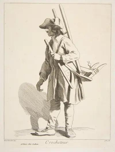 Hardware Peddler av Edmé Bouchardon