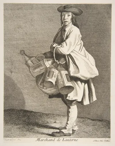 Lykttändaren av Edmé Bouchardon
