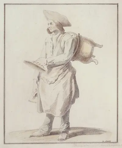 Le chaudronnier auvergnat av Edmé Bouchardon