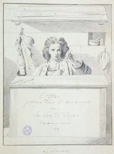 Skomakaren av Edmé Bouchardon