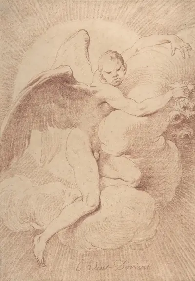 Der Ostwind von Edmé Bouchardon