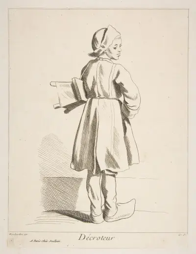 Der Schuhputzer von Edmé Bouchardon