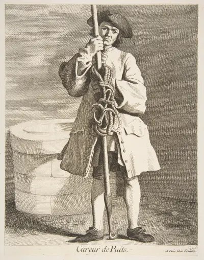 Well Cleaner av Edmé Bouchardon