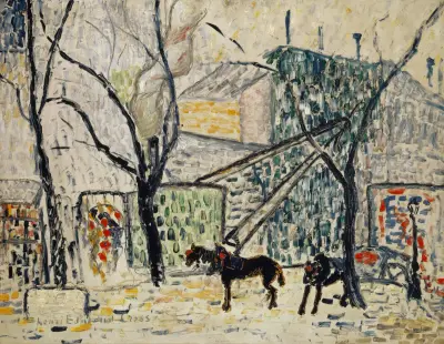 Boulevard av Henri-Edmond Cross
