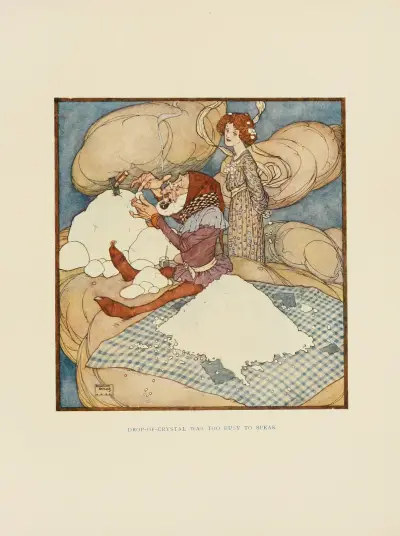 Drop-of-Crystal was too busy to speak av Edmund Dulac
