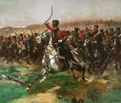 Vive L’Empereur av Jean-Baptiste Édouard Detaille