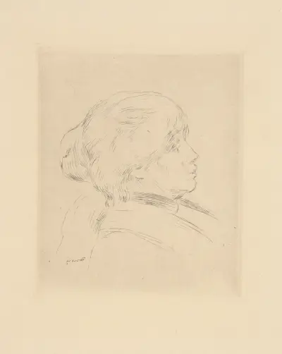 Berthe Morisot – nr 1 av Édouard Manet