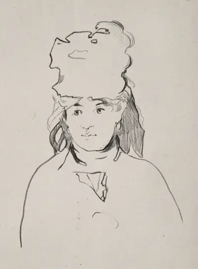 Berthe Morisot, 1872 – Nr. 1, Édouard Manet