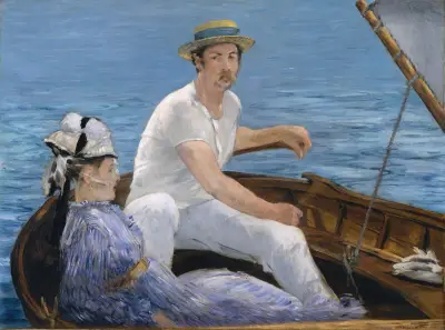 Boating av Édouard Manet