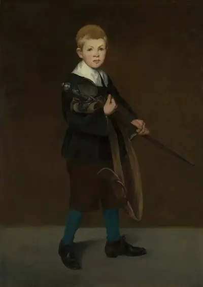 Boy with a Sword av Édouard Manet