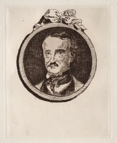 Edgar Allan Poe av Édouard Manet