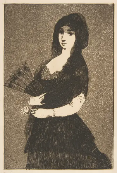 Exotic Flower, 1868 – nr 2 av Édouard Manet