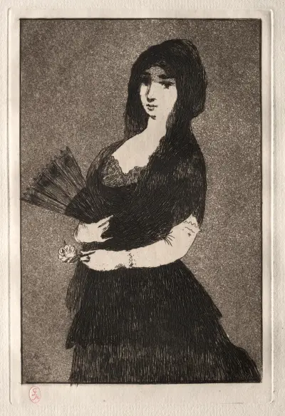 Exotic Flower (Fleur exotique), 1868 – nr 1 av Édouard Manet