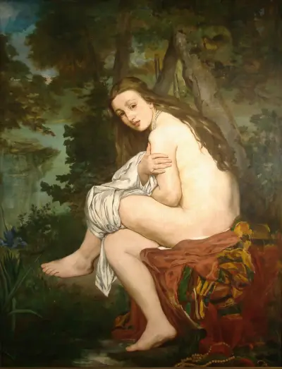 Překvapená nymfa, 1861 – Nr. 2, Édouard Manet