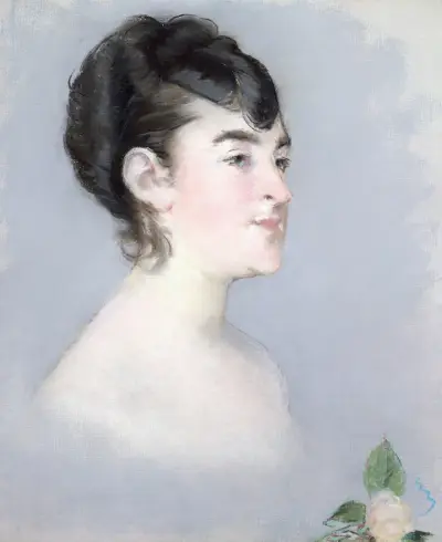 Mademoiselle Isabelle Lemonnier (1857–1926) av Édouard Manet