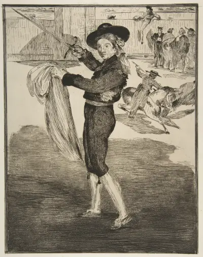 Mlle Victorine w stroju espady, Édouard Manet