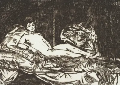Olympia, 1867 – nr 3 av Édouard Manet
