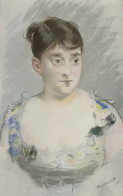 Portrait de Madame du Paty av Édouard Manet