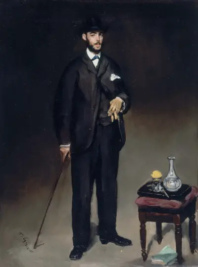 Portrait de Théodore Duret av Édouard Manet