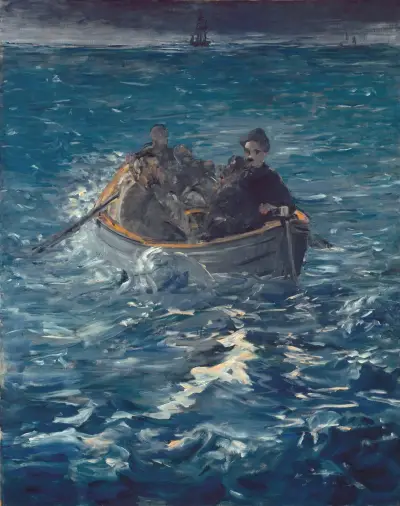 Rochefort’s Escape, 1881 – nr 2 av Édouard Manet