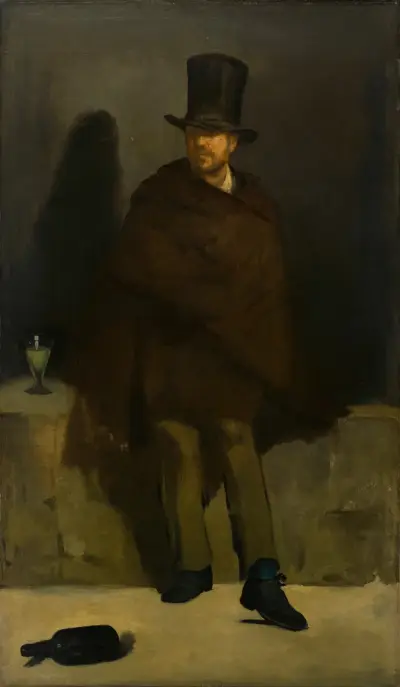 The Absinthe Drinker av Édouard Manet