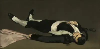 The Dead Toreador (probably 1864) av Édouard Manet