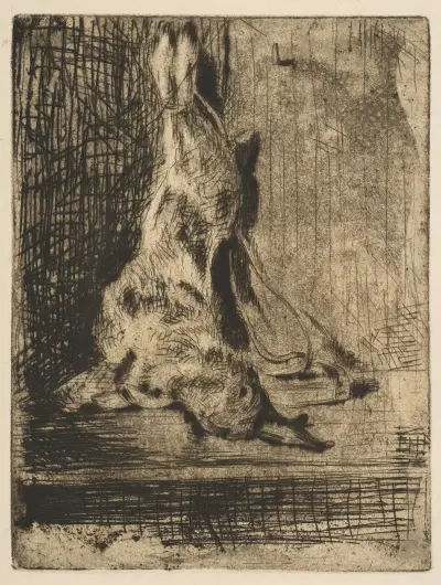The Rabbit av Édouard Manet