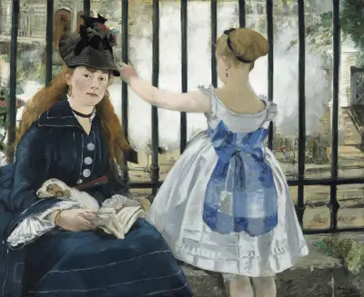 The Railway av Édouard Manet