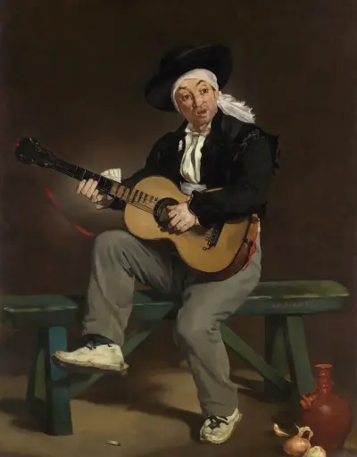 The Spanish Singer, 1860 av Édouard Manet