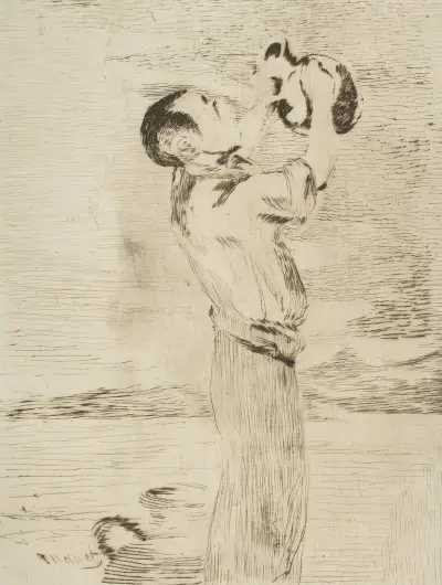 The Water Drinker av Édouard Manet