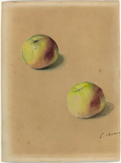 Two apples av Édouard Manet
