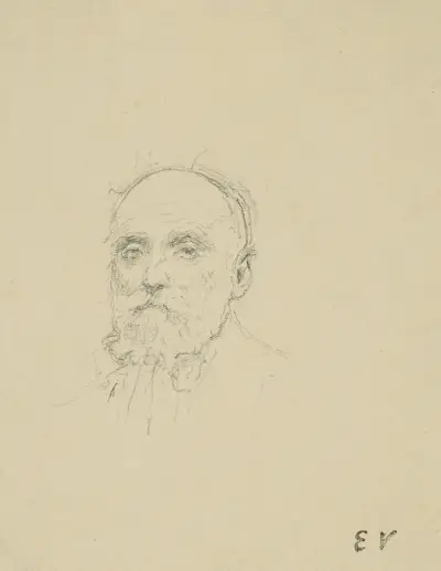 Autoportrait av Édouard Vuillard