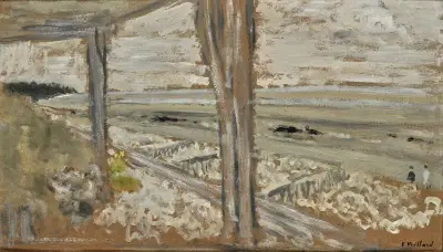 La Grève av Édouard Vuillard