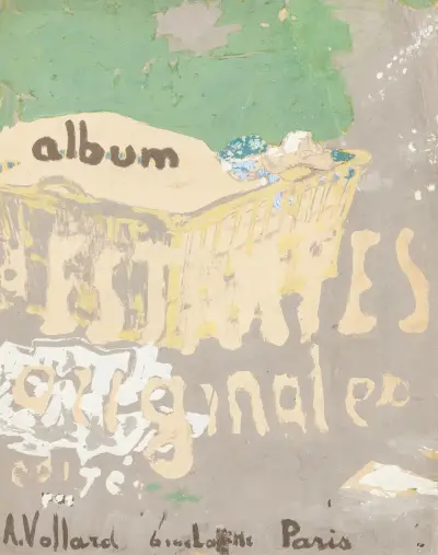 Le berceau d’Annette av Édouard Vuillard