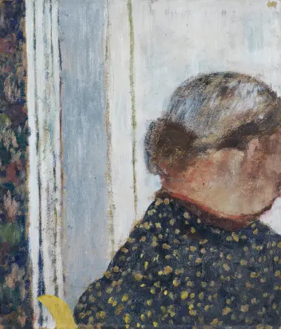 Le Chignon av Édouard Vuillard