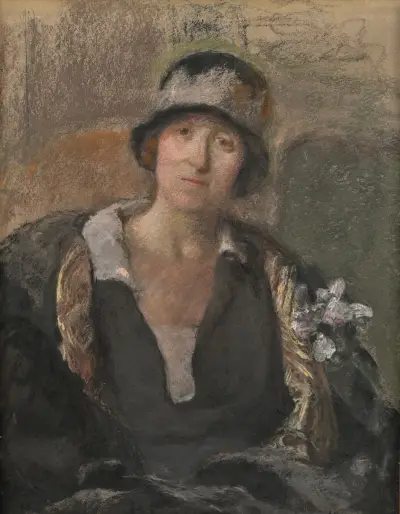 Portrait de Juliette Weil av Édouard Vuillard