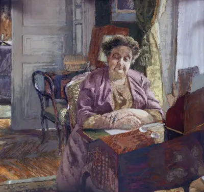Portrait de Madame Frantz Jourdain av Édouard Vuillard
