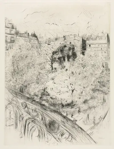 Square Vintimille av Édouard Vuillard
