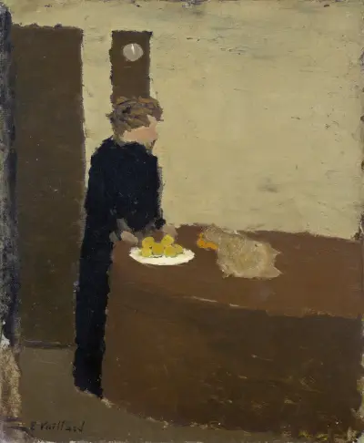 Woman in Black av Édouard Vuillard