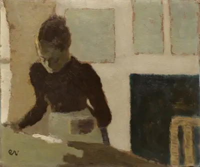 Woman Ironing av Édouard Vuillard