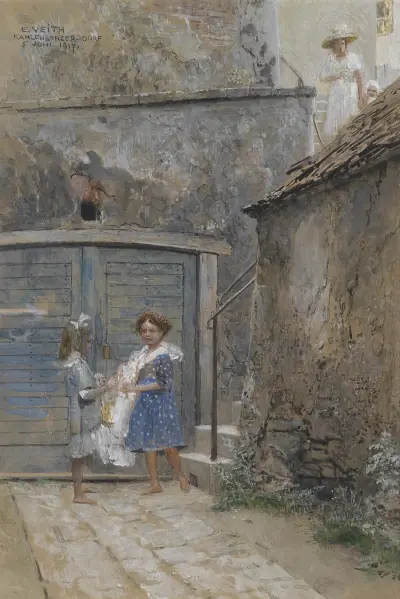 Kahlenbergerdorf av Eduard Veith
