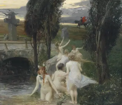 Nereiden av Eduard Veith