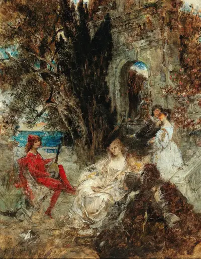 Serenade av Eduard Veith