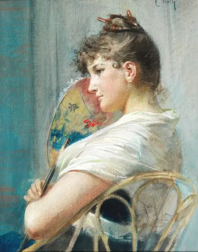 Japonský vějíř, Eduard Veith