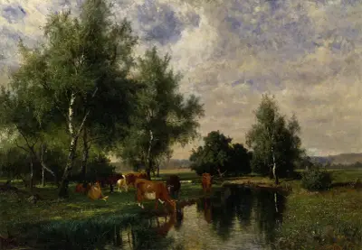 Summer Landscape in Blekinge, Edvard Bergh