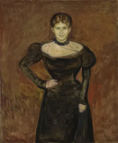 Aase Nørregaard av Edvard Munch