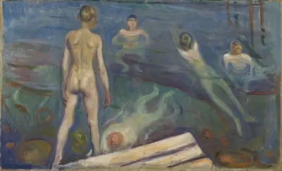 Bathing Boys av Edvard Munch