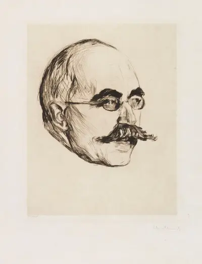 Gustav Schiefler av Edvard Munch